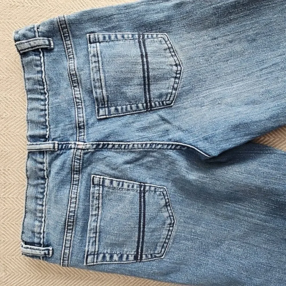 Arizona Jeans Misses‎ Size 14R (W28 x L28) Blue Moto Slim Fit Tapered Leg
